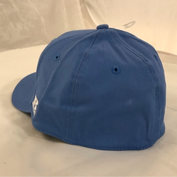 Russell Athletic - Plain Blue A-Flex Adjustable OSFA Ball Cap - Picture 15 of 15